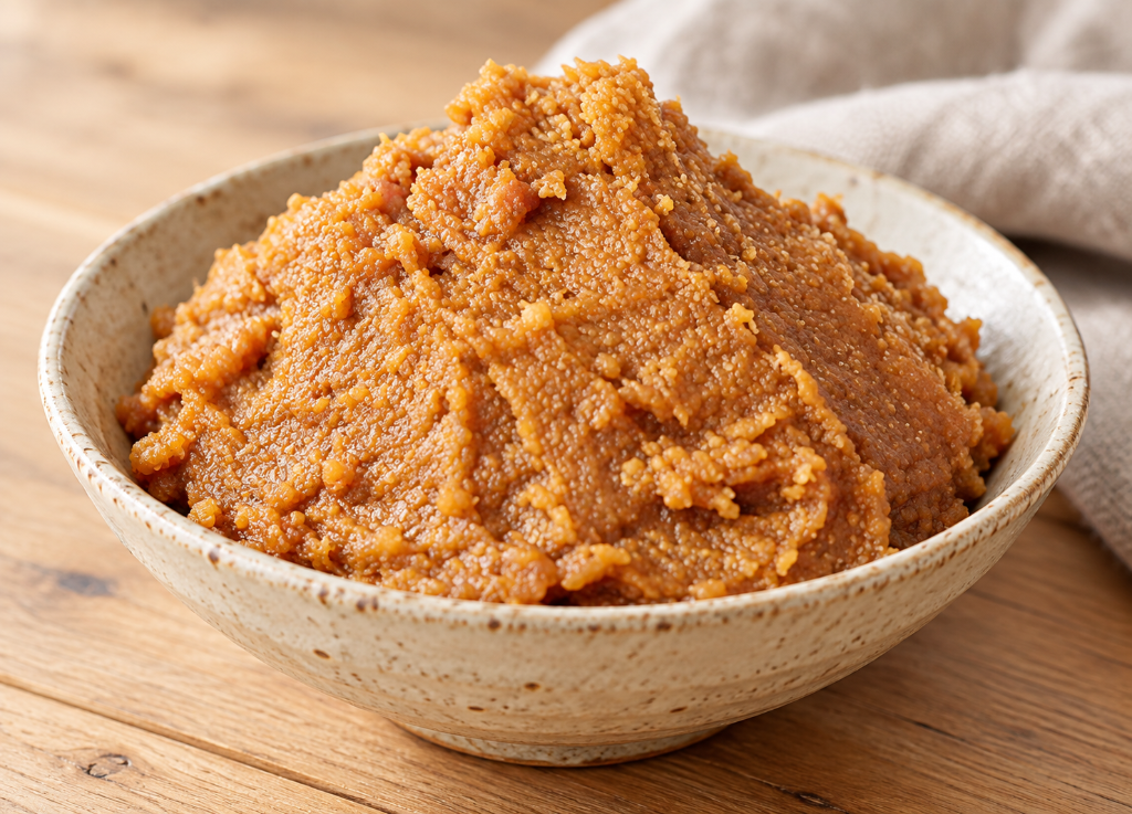 Jar of miso (awase miso)
